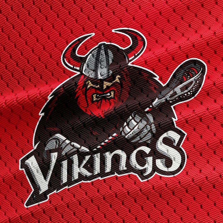 sports logo for Vikings Lacrosse