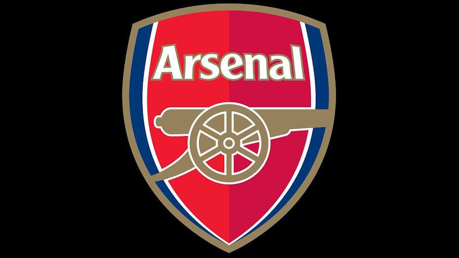 logotipo deportivo para el Arsenal FC