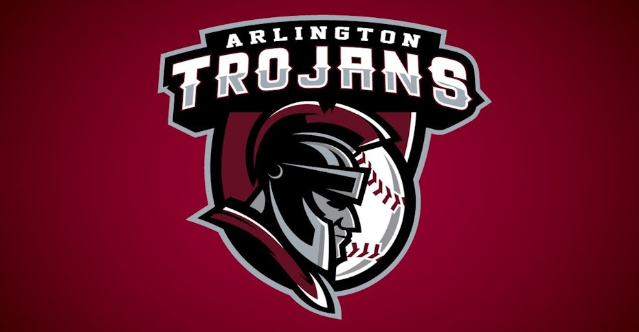 logotipo deportivo para los troyanos de Arlington  - Los mejores logos deportivos