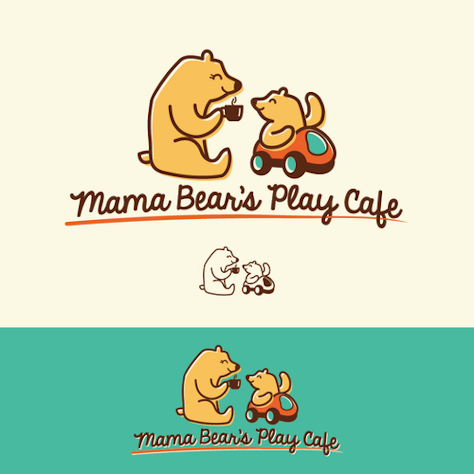 Mama Bear’s Play Cafe Logo