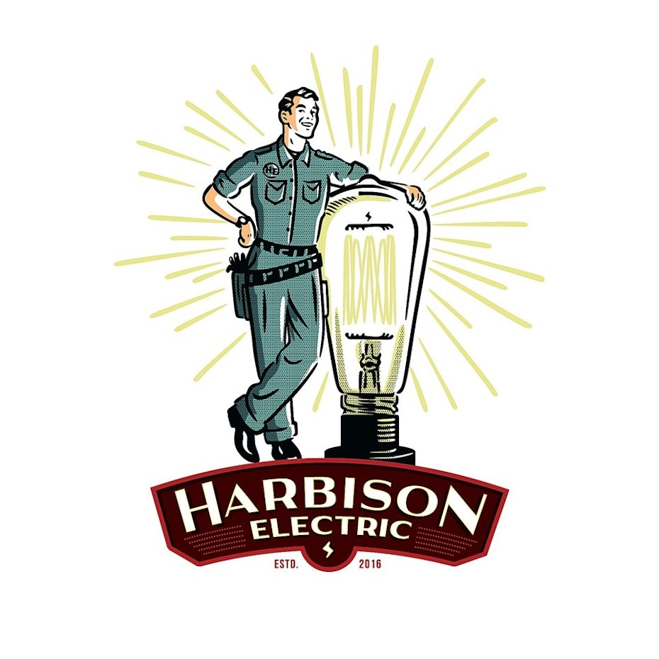 Harbison Electric logo