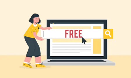Featured image for the article "How to make a website for free: a step-by-step guide"