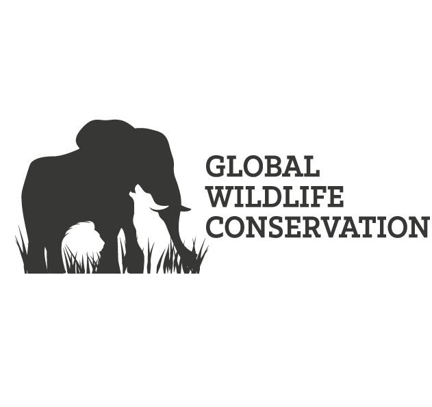 Negative space wildlife logo