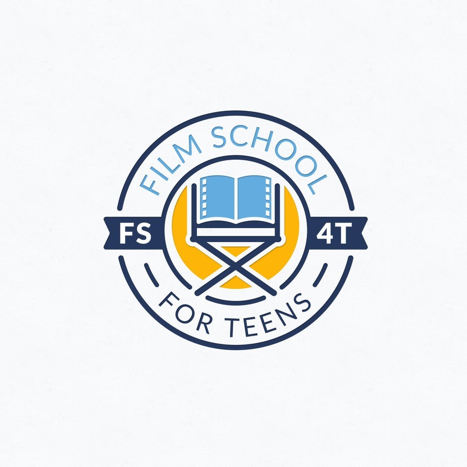 Film school logo design