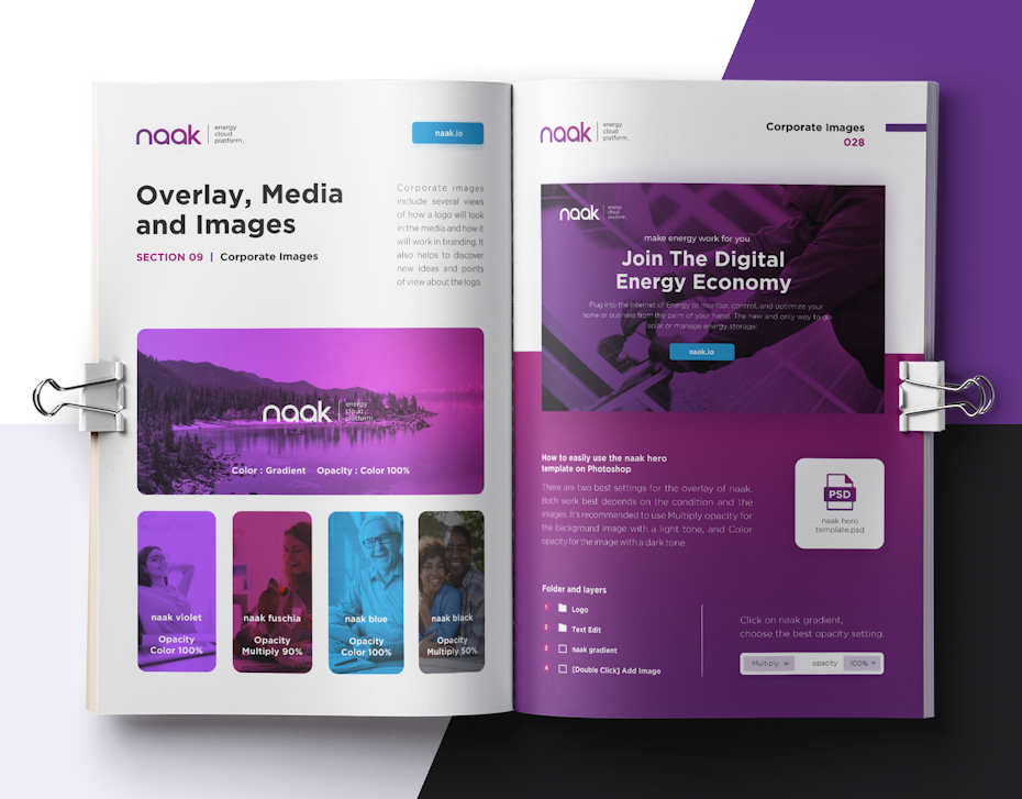 branding trends 2021 example of using expressionist colors