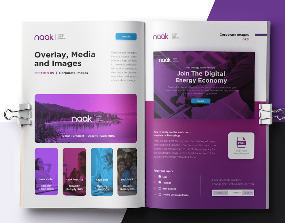 branding trends 2021 example of using expressionist colors