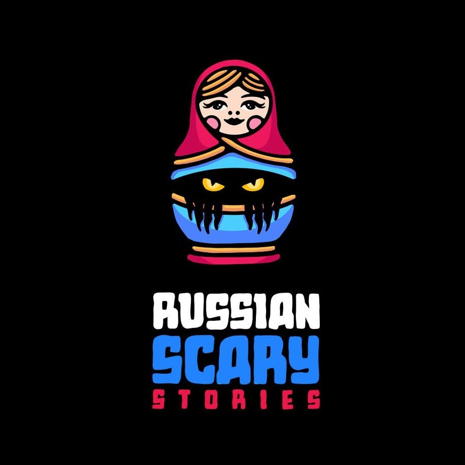Ilustración de dibujos animados de un fantasma escondido en una muñeca rusa