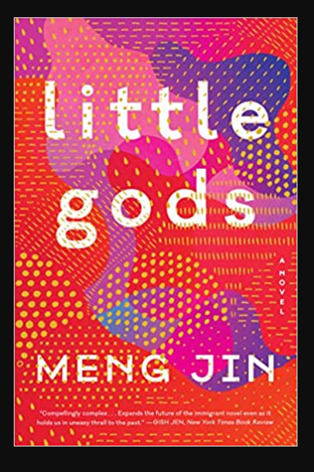 all-over book cover design in red, pink and white dots