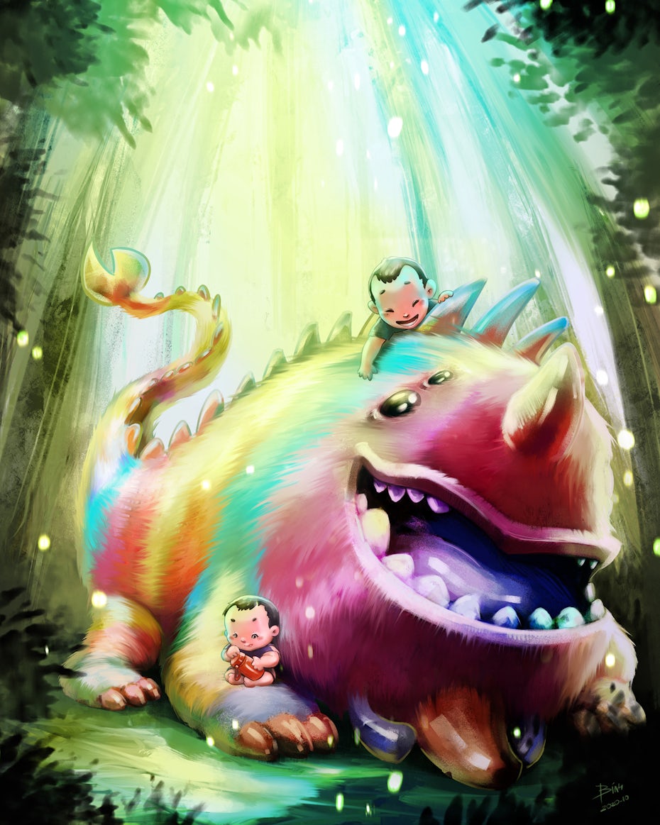 Rainbow illustration