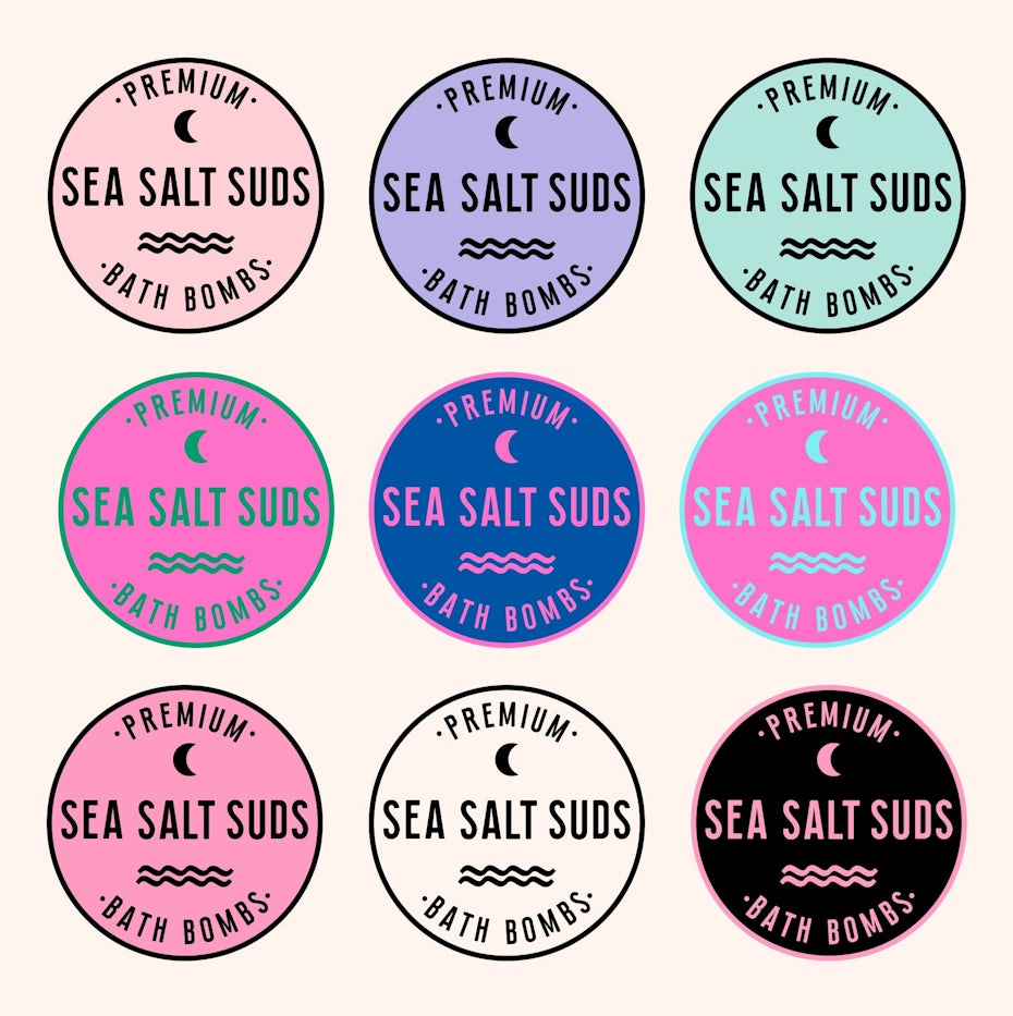 branding trends 2021 example of using multiple colors