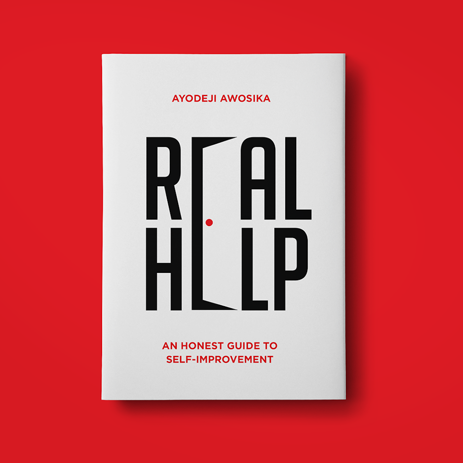 Typography based book cover design
