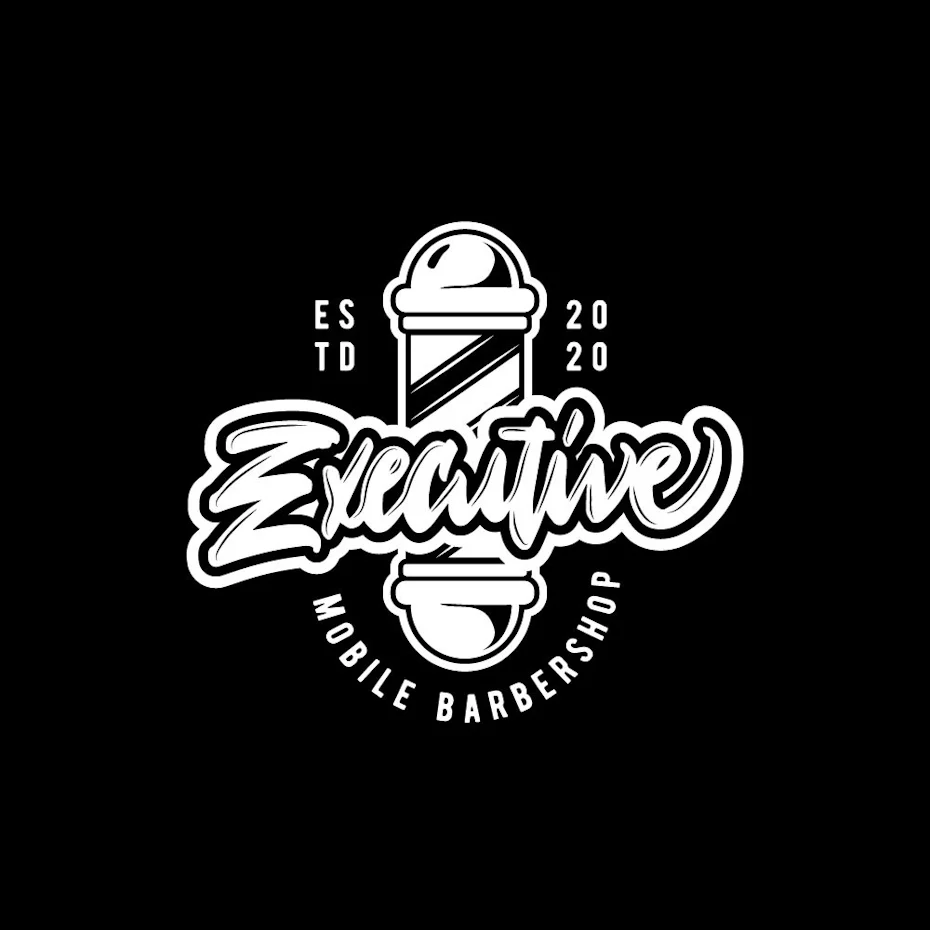 Hand-lettered logo design with sharp angles