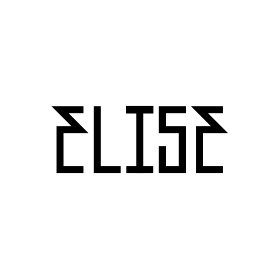 Hand-lettered logo design with sharp angles