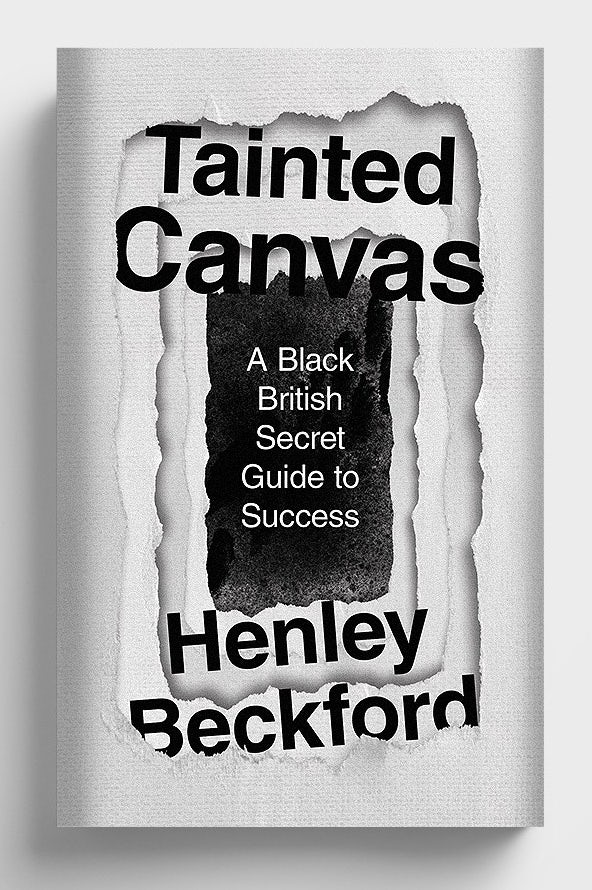 white book cover with a design that looks like descent through layers of paper