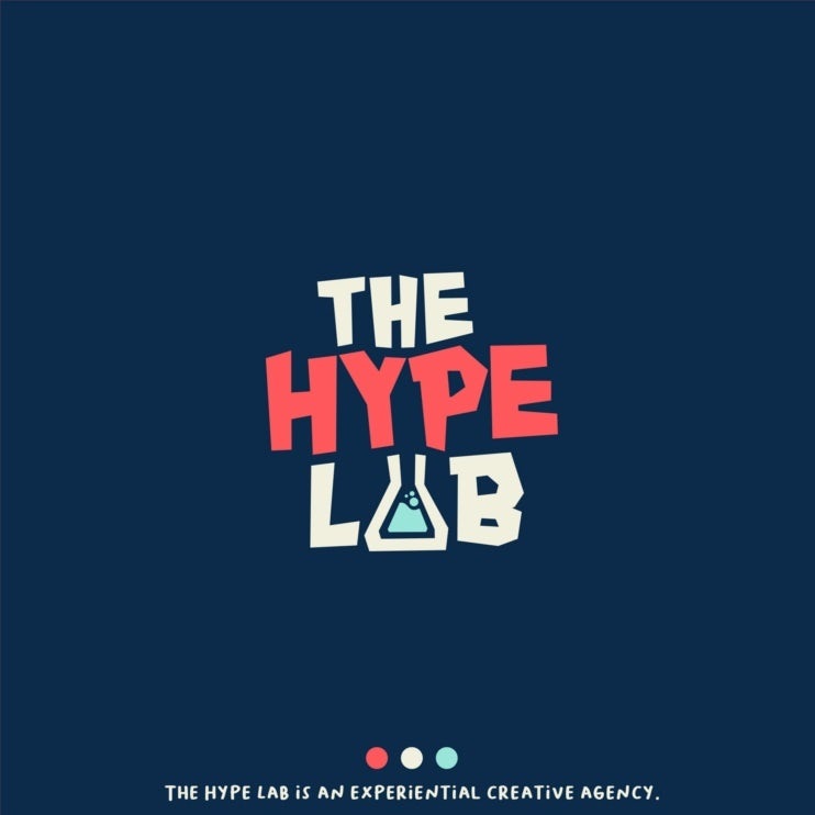 Hand-lettered logo design with uneven typography