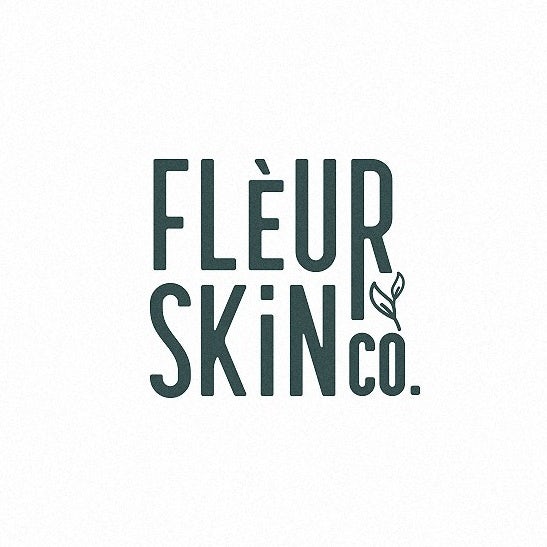 Logo wordmark design for skin care brand