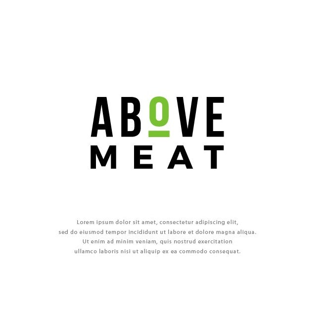 Logo wordmark design for organic vegetarian brand