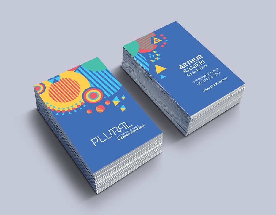 branding trends 2021 example of using expressionist colors