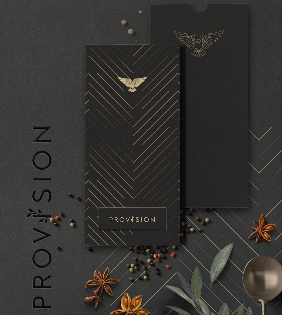 branding trends: geometrische muster beispiel