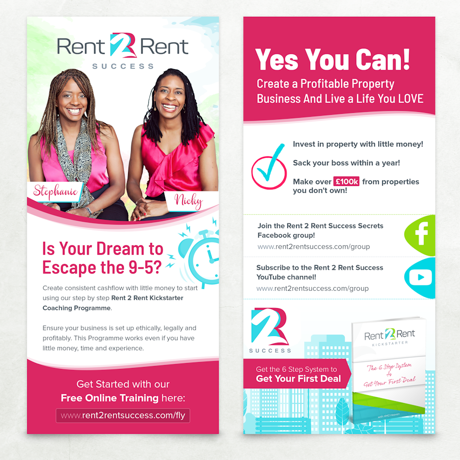 flyer for real estate coaching service