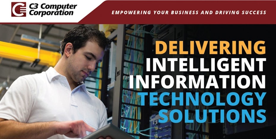 photo-heavy website design showing people doing IT work