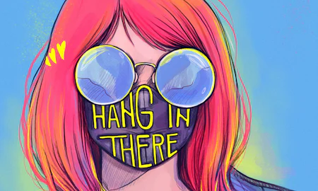 Featured image for the article "9 designers created the motivational posters we all need after 2020"