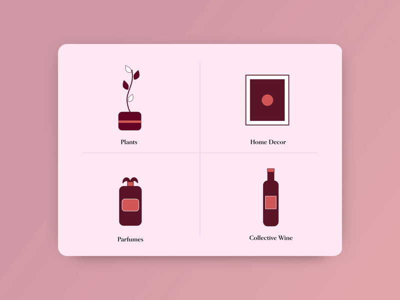 2021 ecommerce design trend example of bold menus