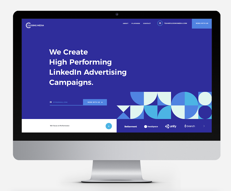 web design with good usability and navigation