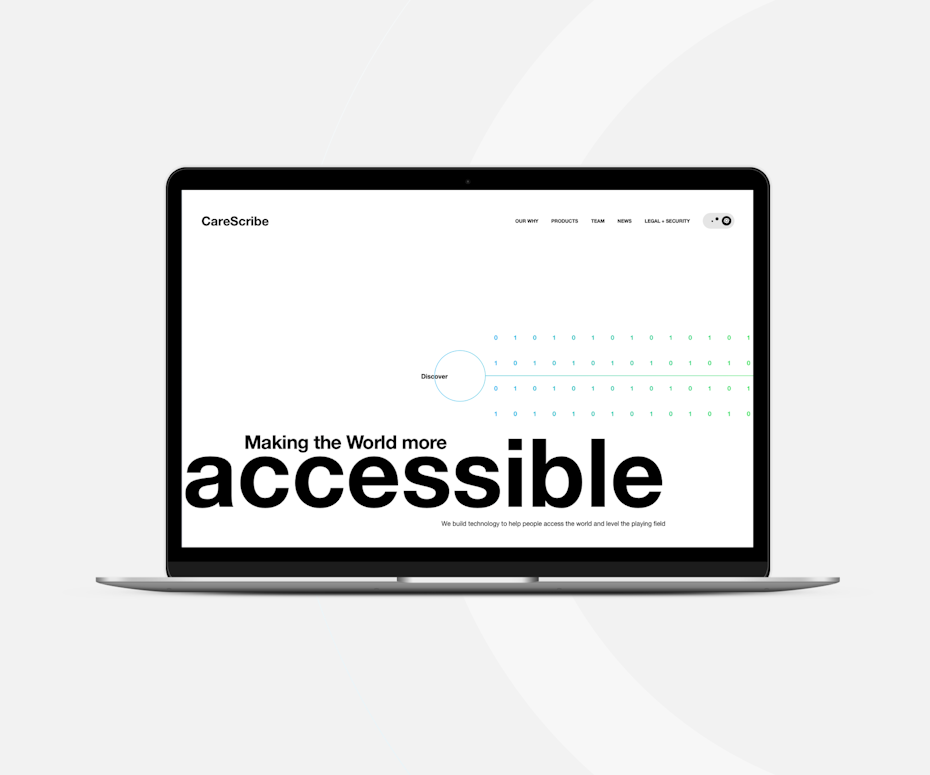 monochrome minimalist web design