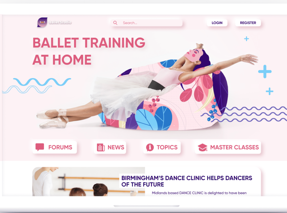 Website for ballet lovers