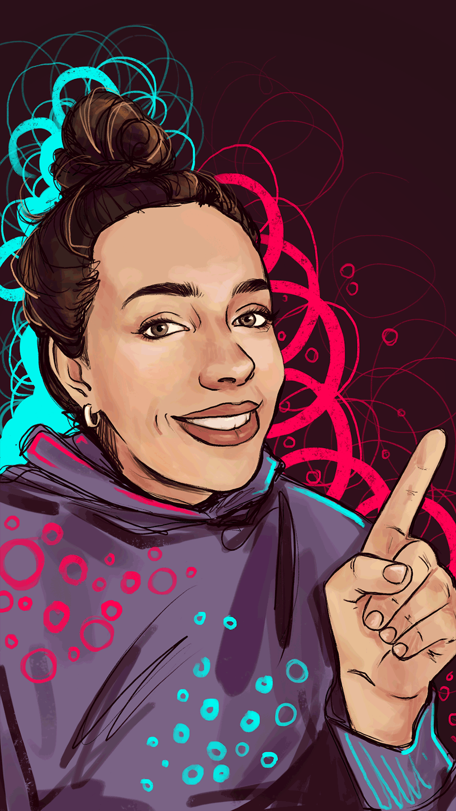 Illustration of TikTok entrepreneur Taylor Price