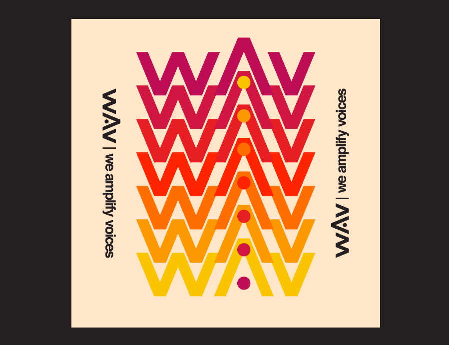 Nonprofit album cover in gradient effect