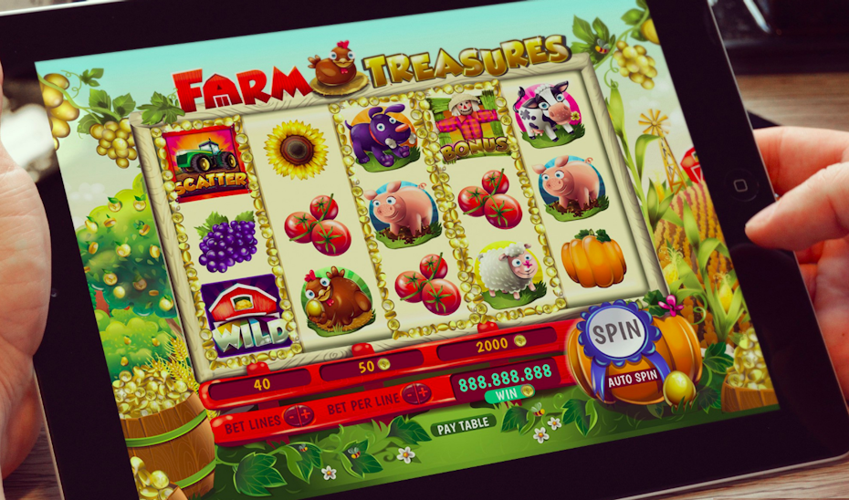 farm themed gaming app