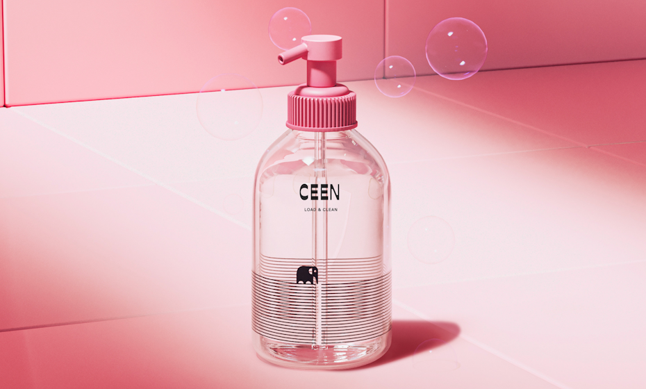 pink recycled plastic packaging