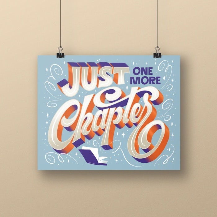custom typography design by professional lettering designer Mky