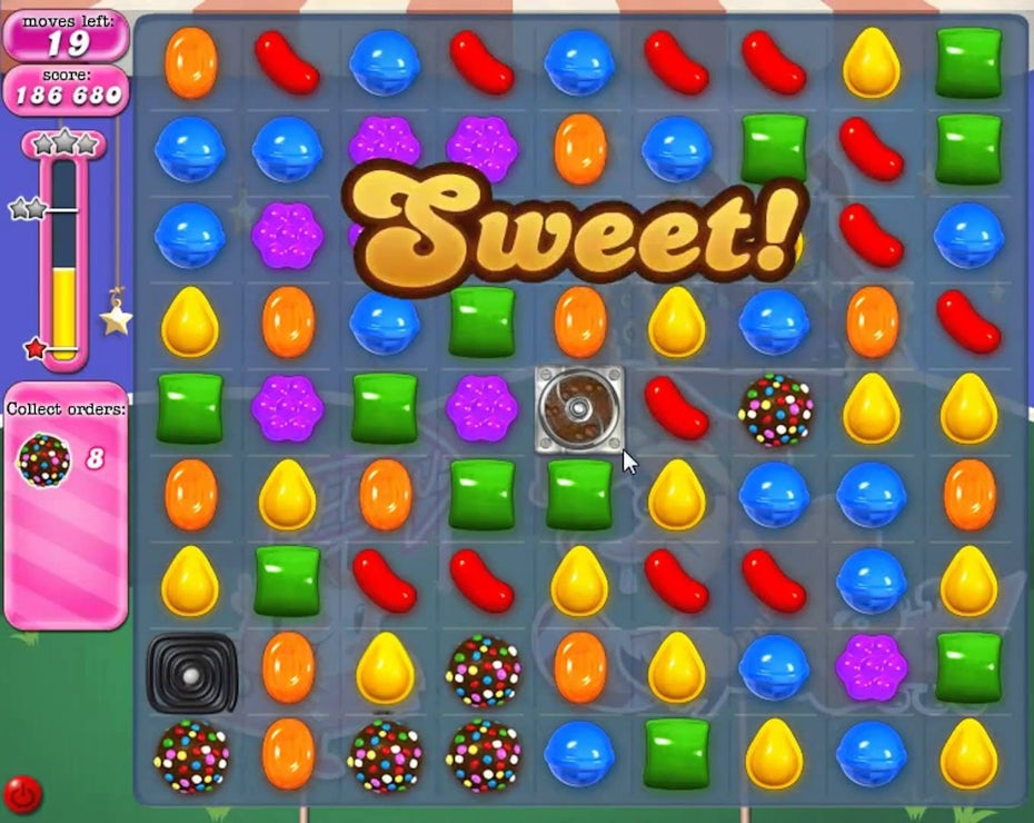 Candy Crush gameplay
