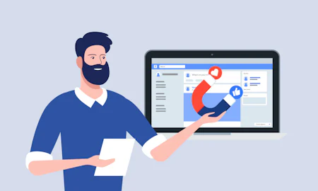 Featured image for the article "11 Facebook ad design tips to create an effective ad"