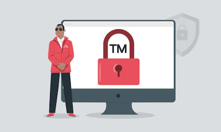 Featured image for the article "Everything you need to know about trademarking a logo"