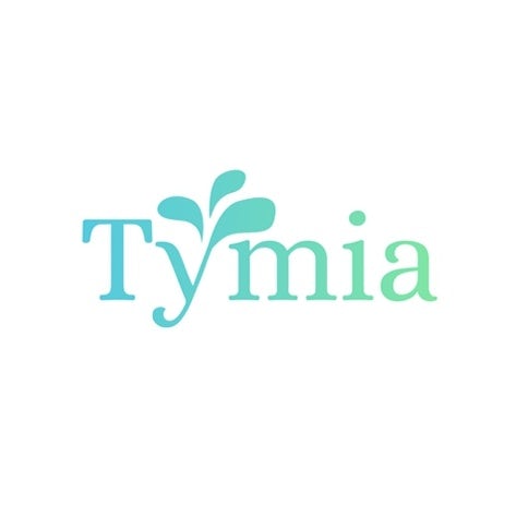 wordmark logo in teal with a leaf between two letters