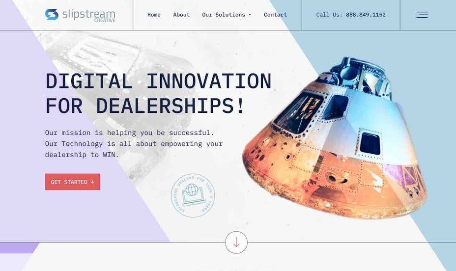 Slipstream retro website