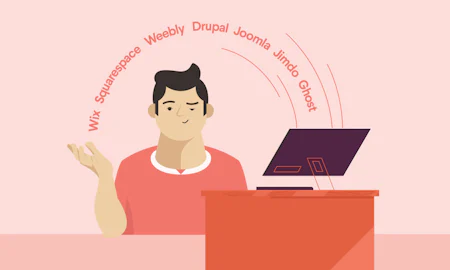 Featured image for the article "7 WordPress alternatives for building your website"