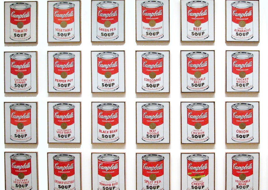 Andy Warhol’s Campbell’s Soup Cans