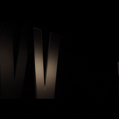 black and gold 3d animated logo