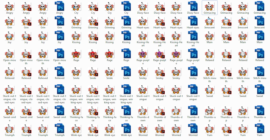Skull emoji design files