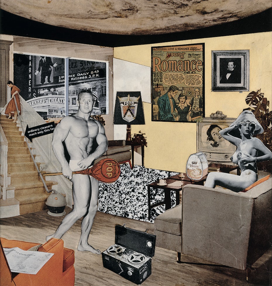 Richard Hamilton's Just what is it that makes today's homes so different, so appealing?