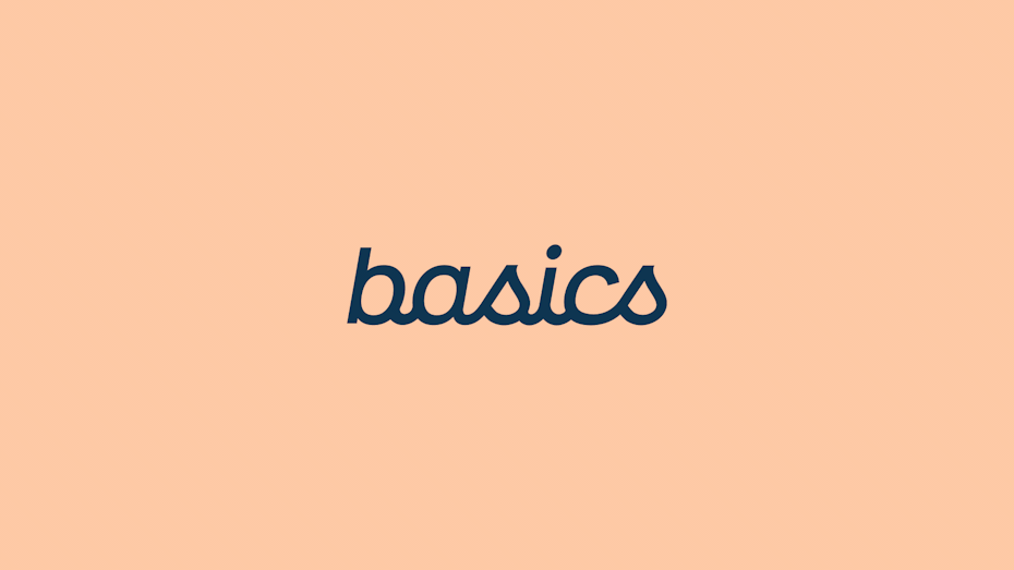 basics logo animation