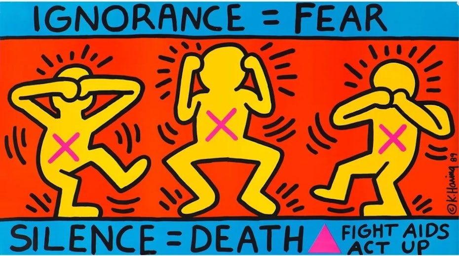 Kieth Haring's Ignorance = Fear