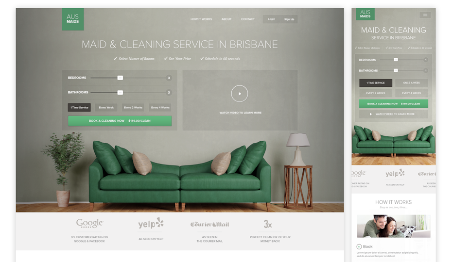 mobile friendly website design