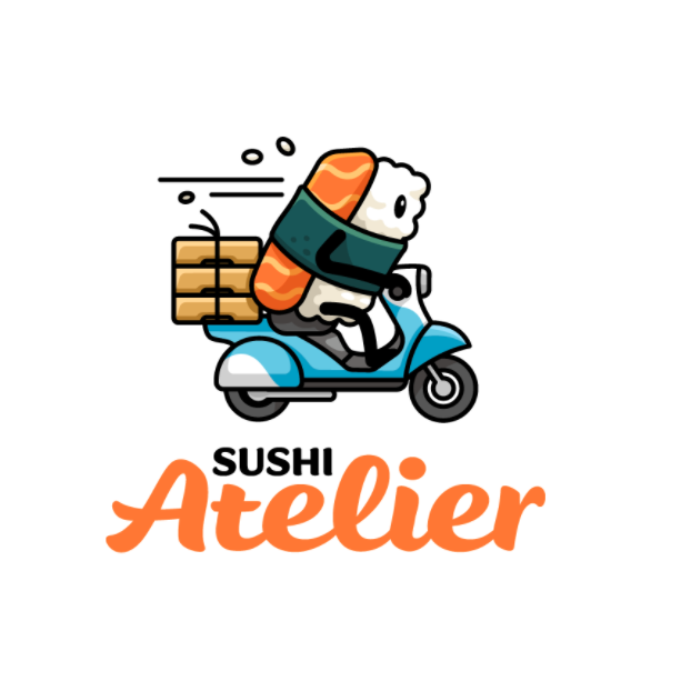 sushi on a scooter 