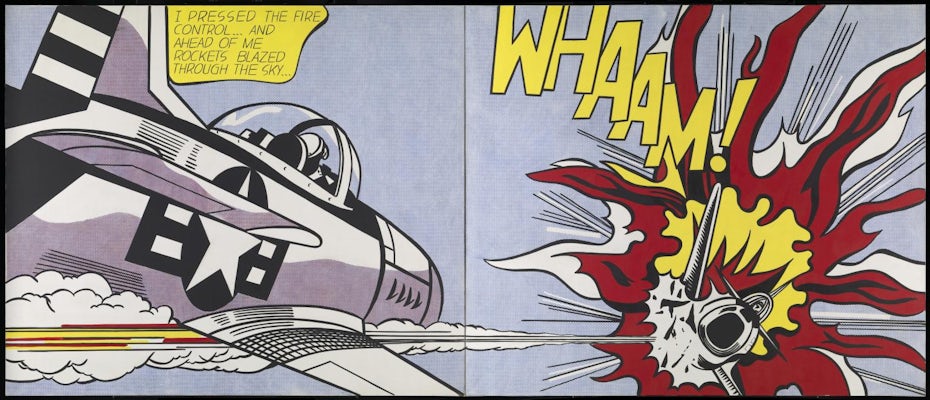 Whaam! (1963), par Roy Lichtenstein